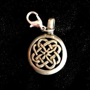 Celtic knot charm